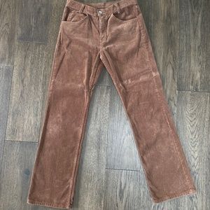 Brandy Melville Brown Corduroy Pants - image 1